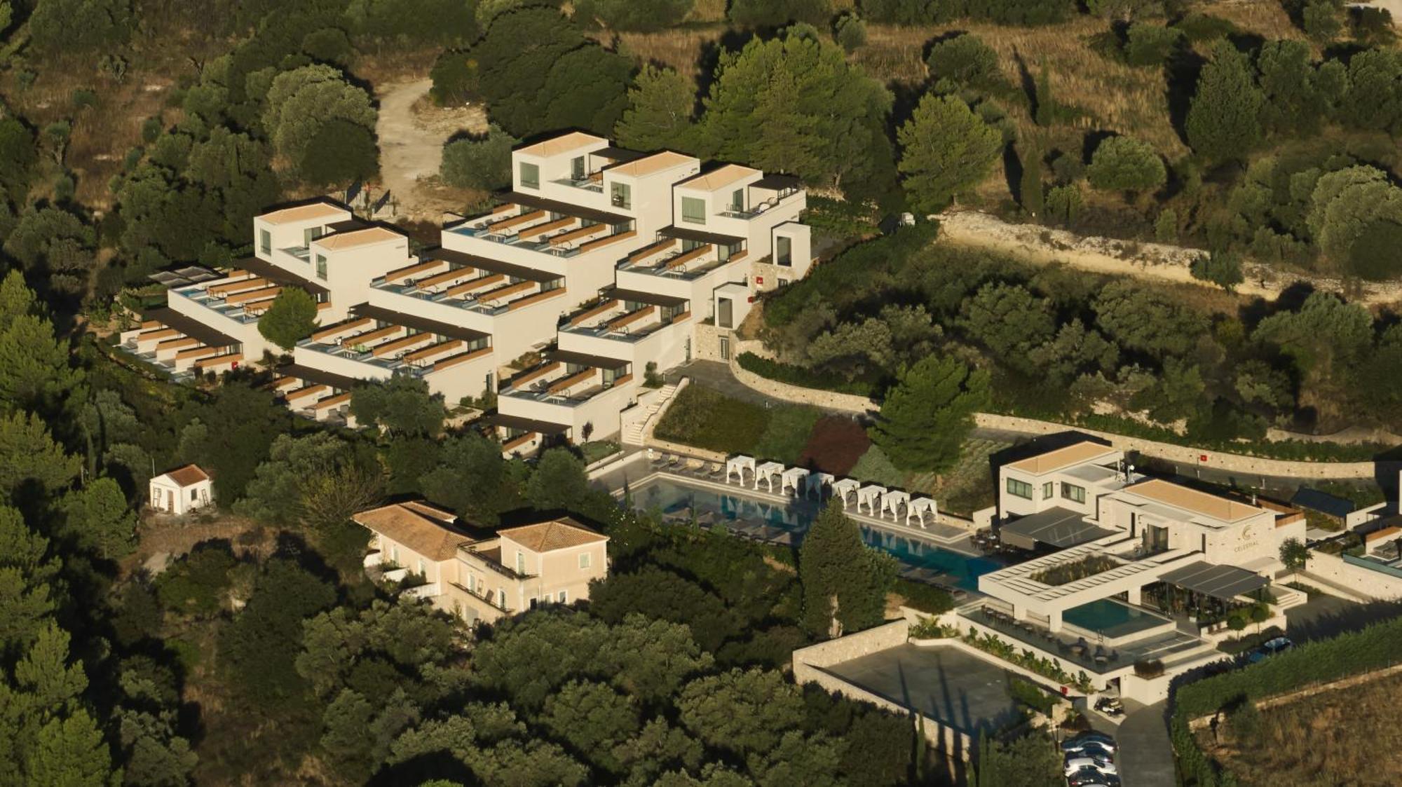Celestial All Suites Afrato Exterior foto