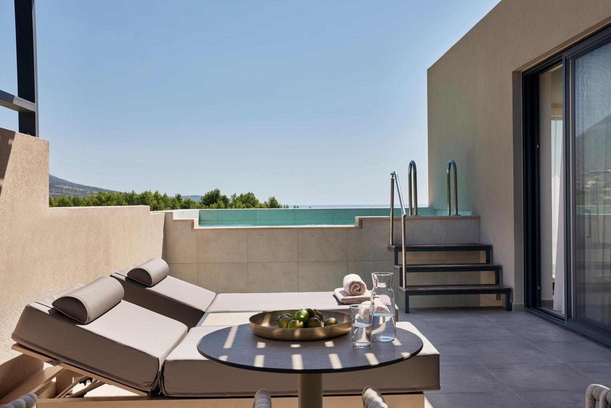 Celestial All Suites Afrato Exterior foto